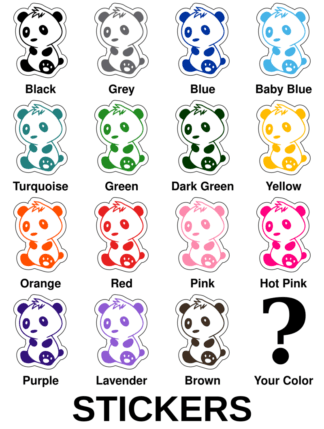 Baby Panda Stickers